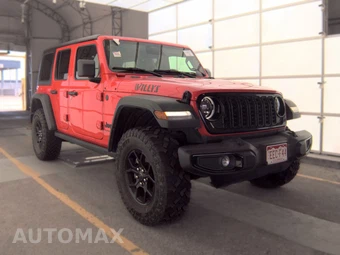 2025 Jeep Wrangler 4 Door Willys - miniatura 3