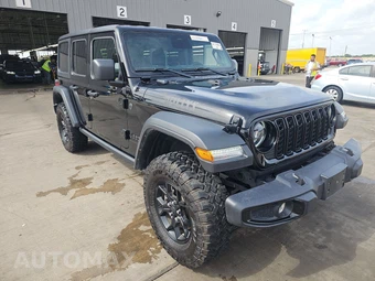 2025 Jeep Wrangler 4 Door Willys - miniatura 3
