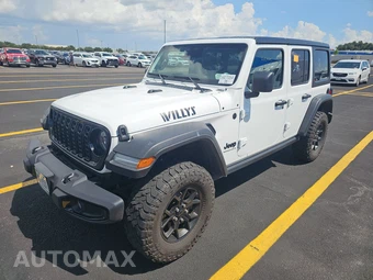 2025 Jeep Wrangler 4 Door Willys - car from the USA, Manheim Buy-Now listing at AUTOMAX