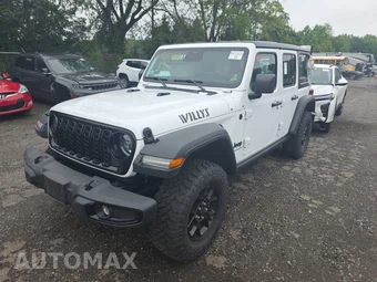 2025 Jeep Wrangler 4 Door Willys - car from the USA, Manheim Buy-Now listing at AUTOMAX