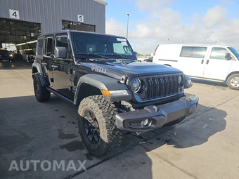 2025 Jeep Wrangler 4 Door Willys - miniatura 3