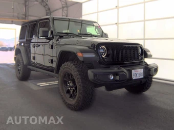 2025 Jeep Wrangler 4 Door Willys - miniatura 3