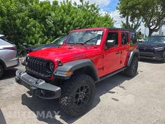 2025 Jeep Wrangler 4 Door Willys - car from the USA, Manheim Buy-Now listing at AUTOMAX