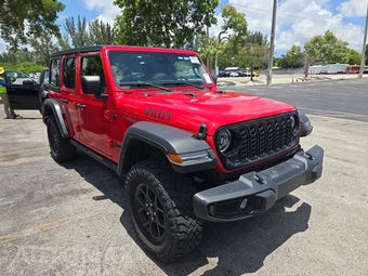 2025 Jeep Wrangler 4 Door Willys - miniatura 3