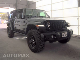 2025 Jeep Wrangler 4 Door Willys - miniatura 3