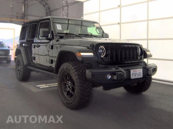 2025 Jeep Wrangler 4 Door Willys - miniatura 3