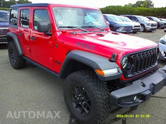 2025 Jeep Wrangler 4 Door Willys - miniatura 6