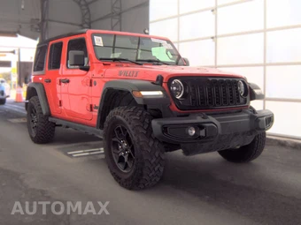 2025 Jeep Wrangler 4 Door Willys - miniatura 3