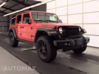 2025 Jeep Wrangler 4 Door Willys - miniatura 3