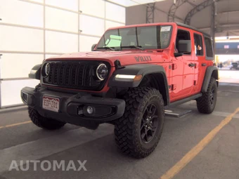 2025 Jeep Wrangler 4 Door Willys - car from the USA, Manheim Buy-Now listing at AUTOMAX