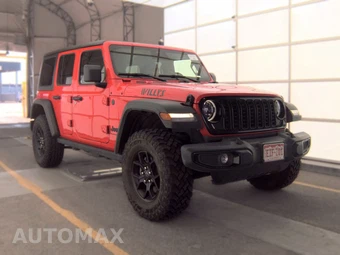 2025 Jeep Wrangler 4 Door Willys - miniatura 3