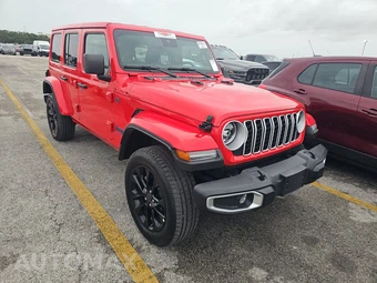 2025 Jeep Wrangler 4xe 4 Door Sahara - miniatura 3