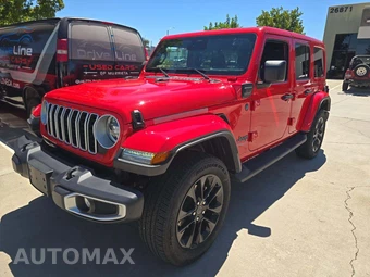2025 Jeep Wrangler 4xe 4 Door Sahara - car from the USA, Manheim Buy-Now listing at AUTOMAX