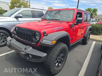 2025 Jeep Wrangler 4xe 4 Door Willys - car from the USA, Manheim Buy-Now listing at AUTOMAX