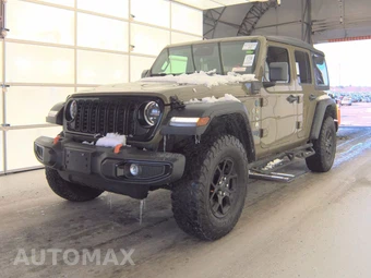 2025 Jeep Wrangler 4xe 4 Door Willys - miniatura 3