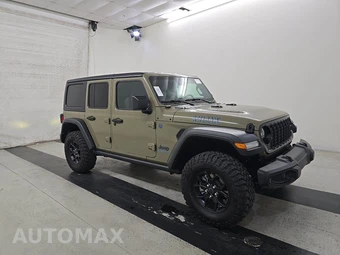 2025 Jeep Wrangler 4xe 4 Door Willys - miniatura 3