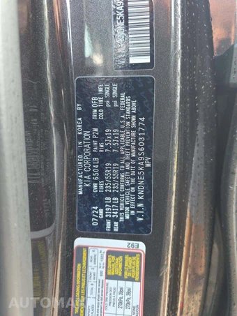2025 Kia Carnival Hybrid MPV SX 121.7" WB - miniatura 5