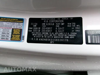 2025 Kia Carnival MPV LXS 121.7" WB - miniatura 6