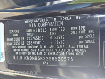 2025 Kia Carnival MPV LXS 121.7" WB - miniatura 14