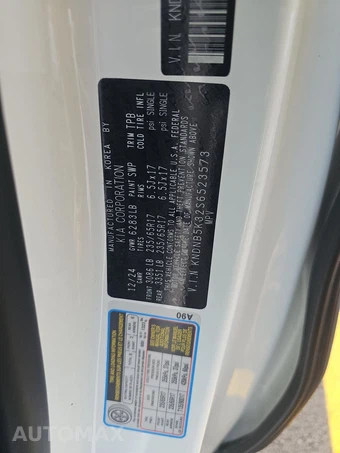 2025 Kia Carnival MPV LXS 121.7" WB - miniatura 15