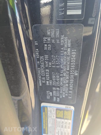 2025 Kia Carnival MPV LXS 121.7" WB - miniatura 15
