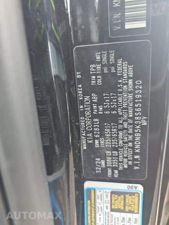 2025 Kia Carnival MPV LXS 121.7" WB - miniatura 15