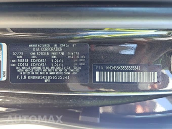 2025 Kia Carnival MPV LXS 121.7" WB - miniatura 15