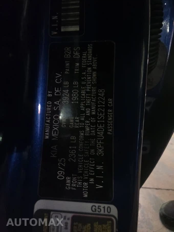 2025 Kia K4 EX - miniatura 14