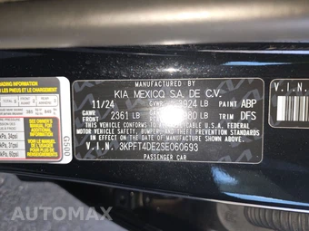 2025 Kia K4 LXS - miniatura 14