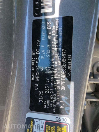 2025 Kia K4 LXS - miniatura 2