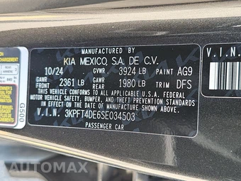 2025 Kia K4 LXS - miniatura 14