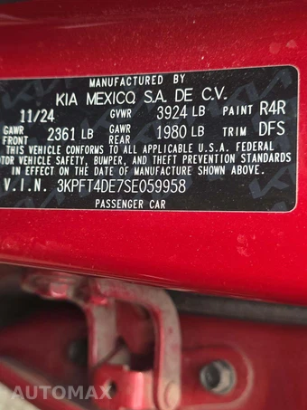2025 Kia K4 LXS - miniatura 5
