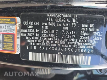 2025 Kia Sorento LX - miniatura 15