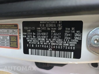 2025 Kia Sorento LX - miniatura 15