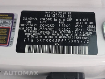 2025 Kia Sorento SX - miniatura 15