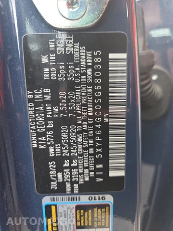 2025 Kia Telluride S - miniatura 15