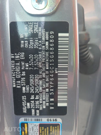 2025 Kia Telluride S - miniatura 15