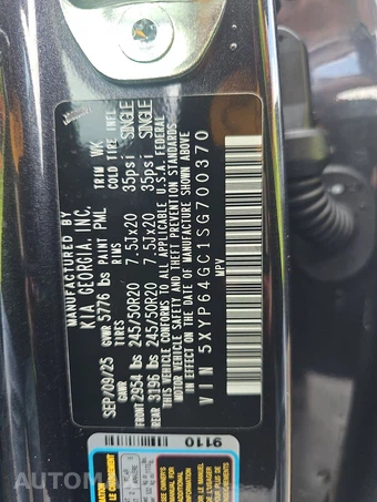 2025 Kia Telluride S - miniatura 15