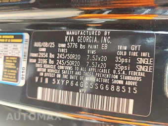 2025 Kia Telluride S – miniatura 15