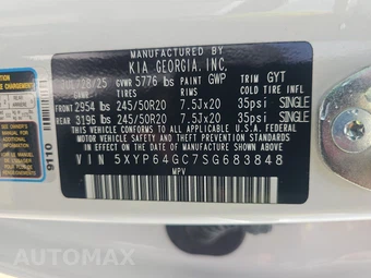 2025 Kia Telluride S - miniatura 15