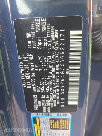 2025 Kia Telluride S - miniatura 15