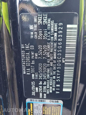 2025 Kia Telluride SX Prestige X-Line - miniatura 16