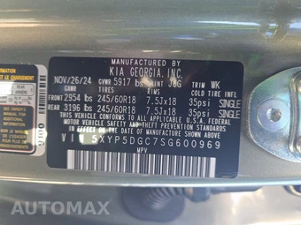 2025 Kia Telluride SX Prestige X-Pro - miniatura 15
