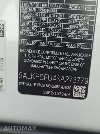 2025 Land Rover Range Rover SE LWB w/7-Passenger Seating - miniatura 5
