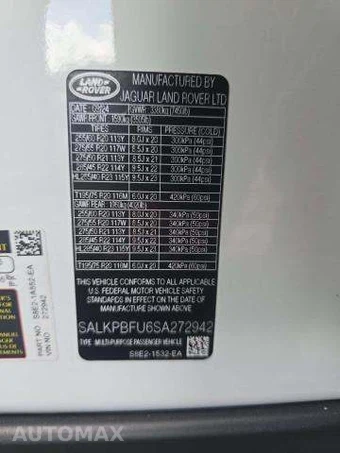 2025 Land Rover Range Rover SE LWB w/7-Passenger Seating - miniatura 5