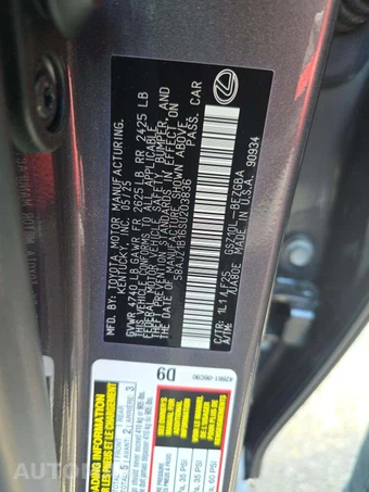 2025 Lexus ES 350 F SPORT Handling - miniatura 5