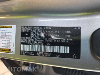 2025 Lexus GX 550 Overtrail+ - miniatura 5
