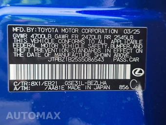 2025 Lexus IS 350 F SPORT Design - miniatura 14
