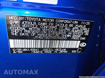 2025 Lexus IS 350 F SPORT Design - miniatura 68