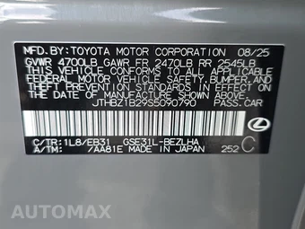 2025 Lexus IS 350 F SPORT Design - miniatura 14